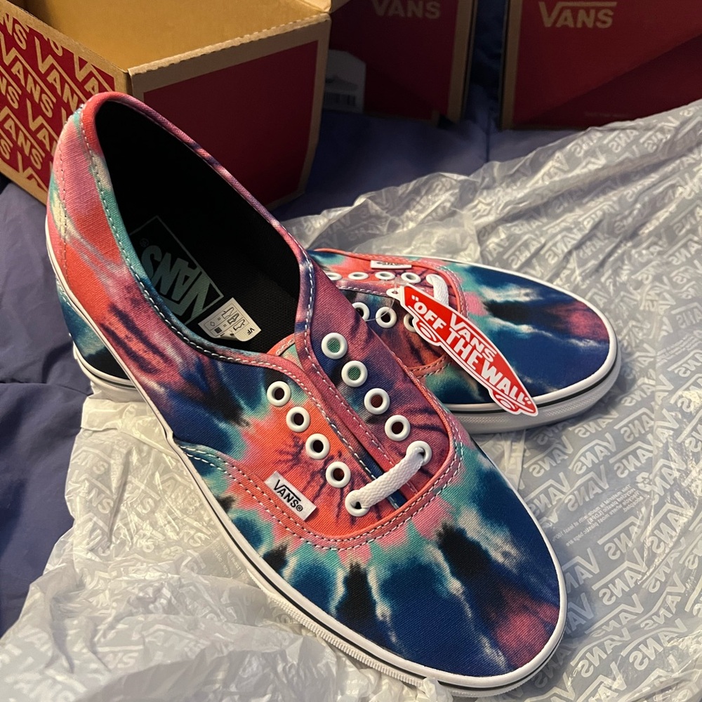 Vans Colorful Tie-Dye Shoes
